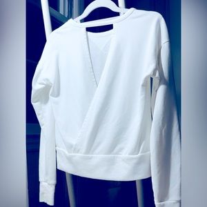 Nike Dri-Fit open v back sweatshirt